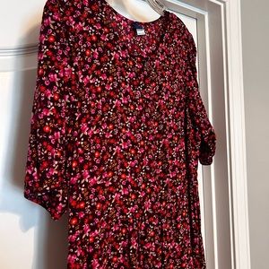 Floral midi dress